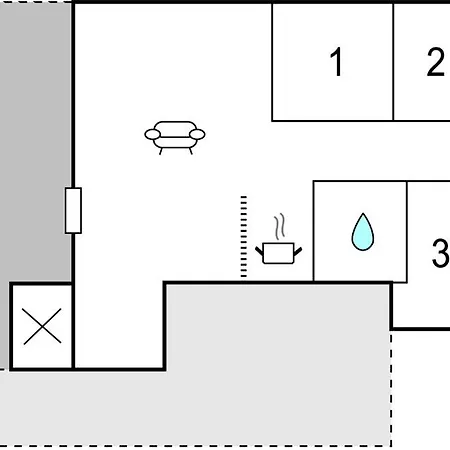 2 Bedroom Lovely In Дом отдыха